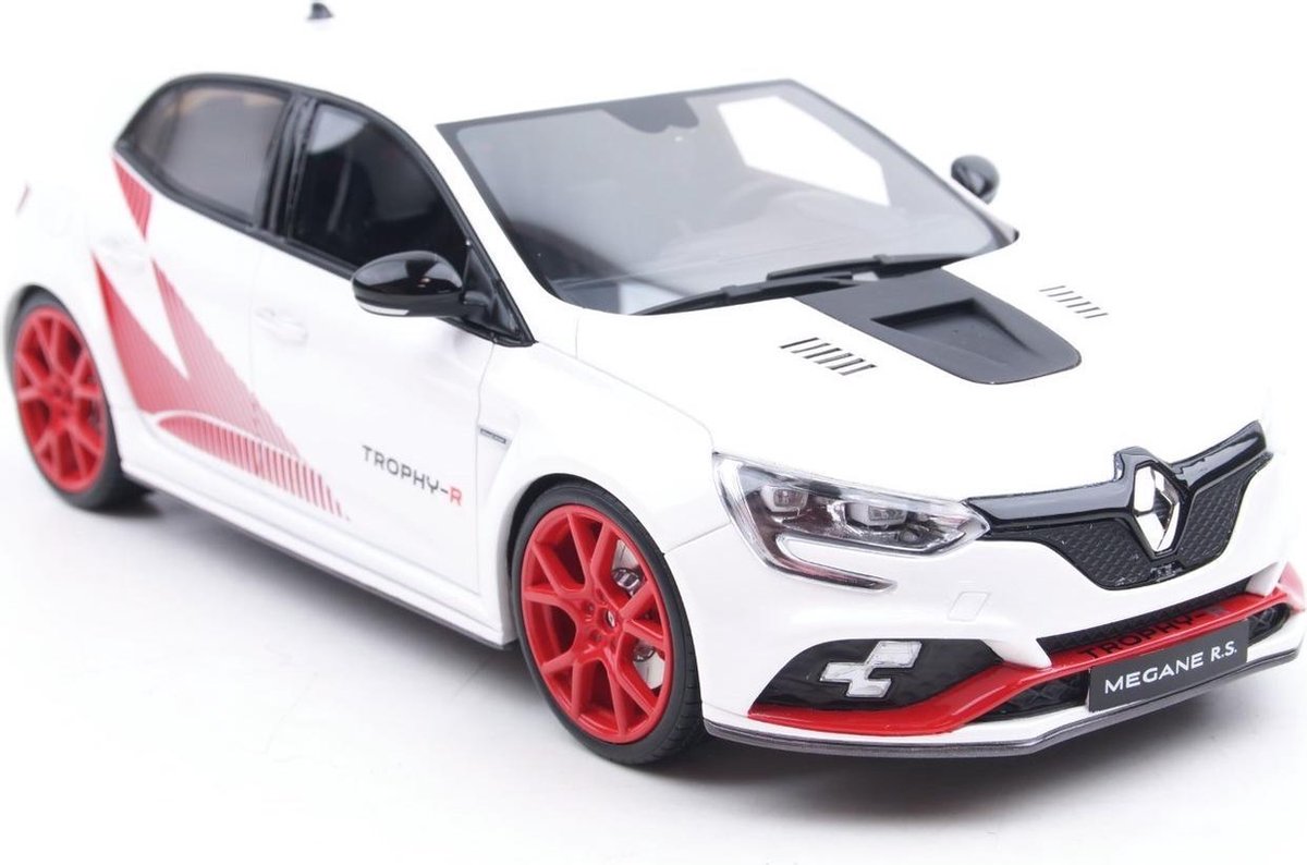 Otto Mobile Renault Megane Trophy-R Serie 2019 Quartz Wit 1:18 - Nieuw