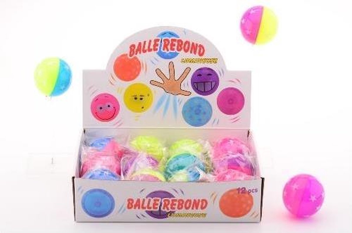 Funtoy sterrenbal met licht 75mm