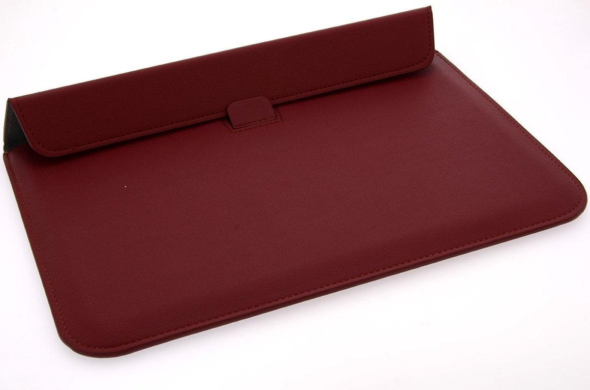 Ultra Slim Laptop Sleeve 11.6 inch Rood Insteek hoesje Hard - Slim