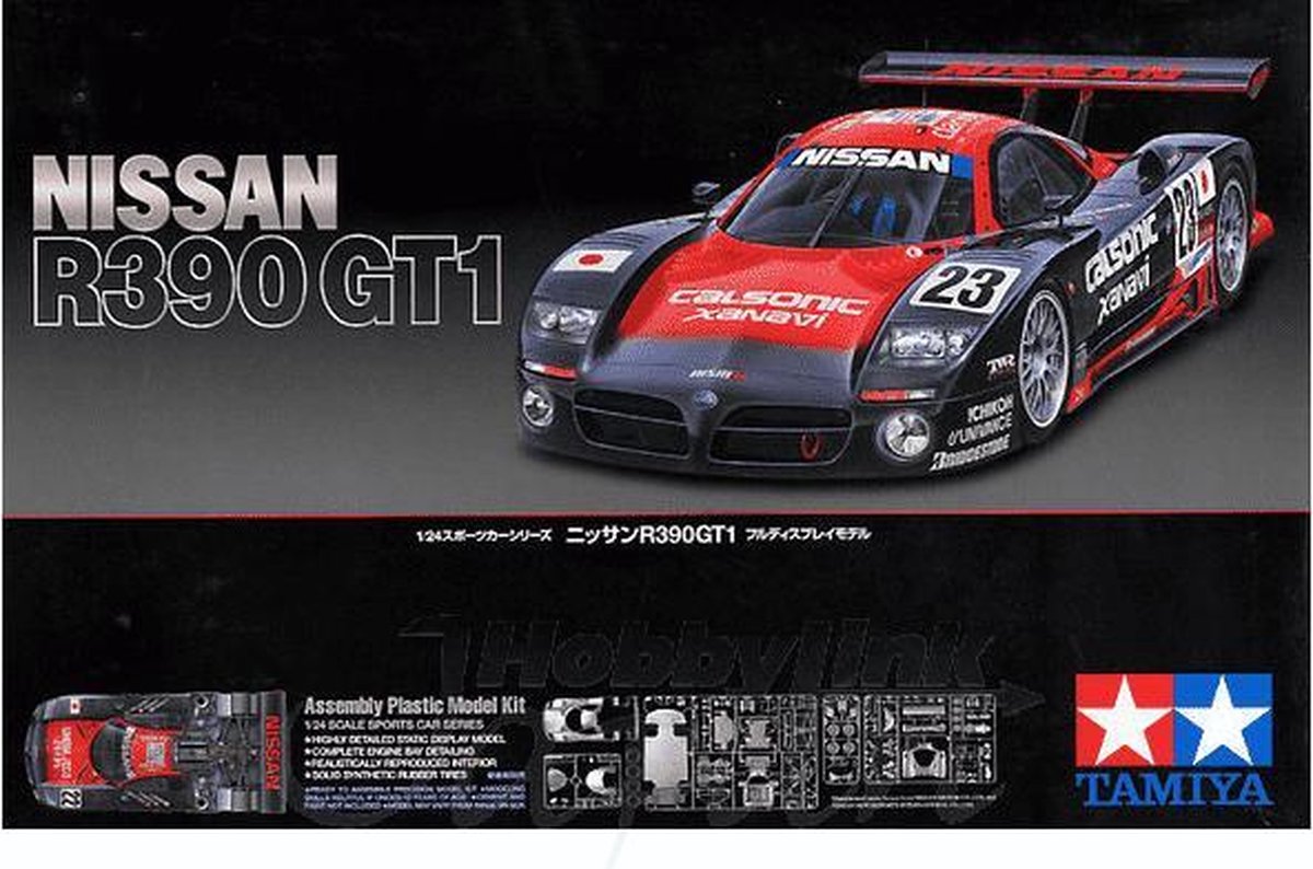 1:24 Tamiya 24192 Nissan R390 GT1 Plastic kit