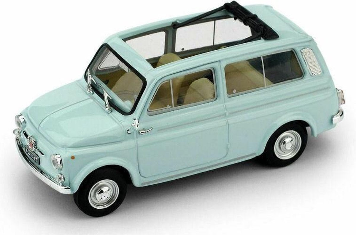 Fiat 500 Giardiniera Aperta 1960 Light Blue