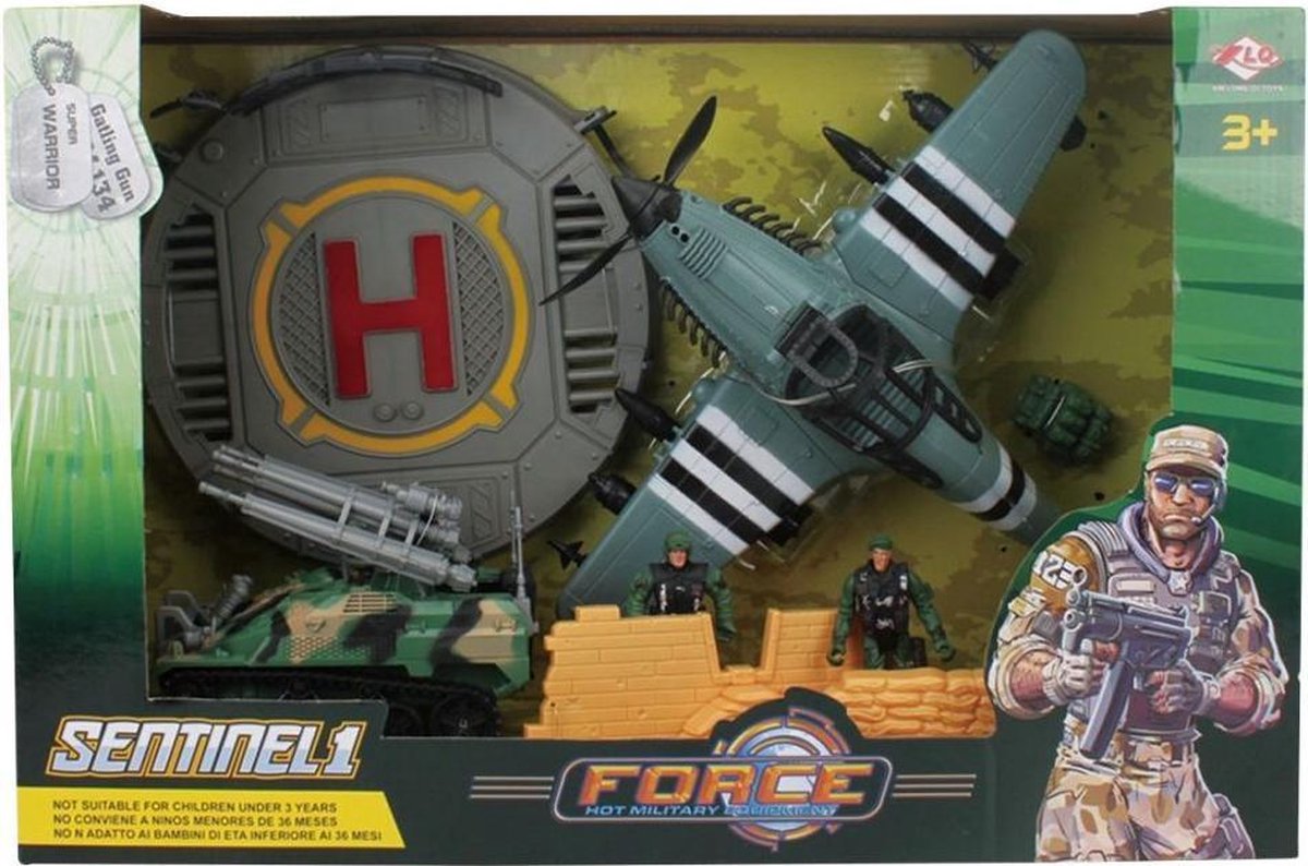 Force Military Leger Speelset Vliegtuig