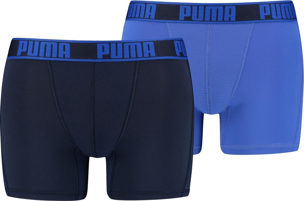 Puma - Active Style 2-Pack Boxer - Blauw - Heren - maat  M