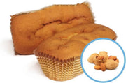 Ciao Carb |   Protocake Amandel | 4 x 45 gram  | Low Carb Cake | Eiwitrijk   | Snel afvallen zonder hongergevoel!