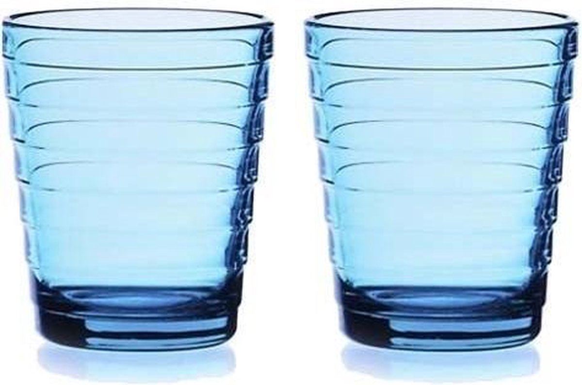 Iittala Aino Aalto Glas - 22 cl - Lichtblauw - 2 stuks