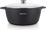 Herzog - Die Casting Braadpan / Stoofpan - 44 cm  / 26 l - Antraciet