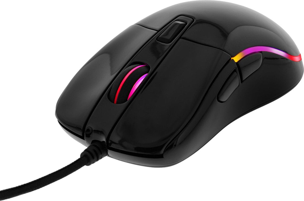 Deltaco GAM-085 muis Rechtshandig USB Type-A Optisch 5000 DPI