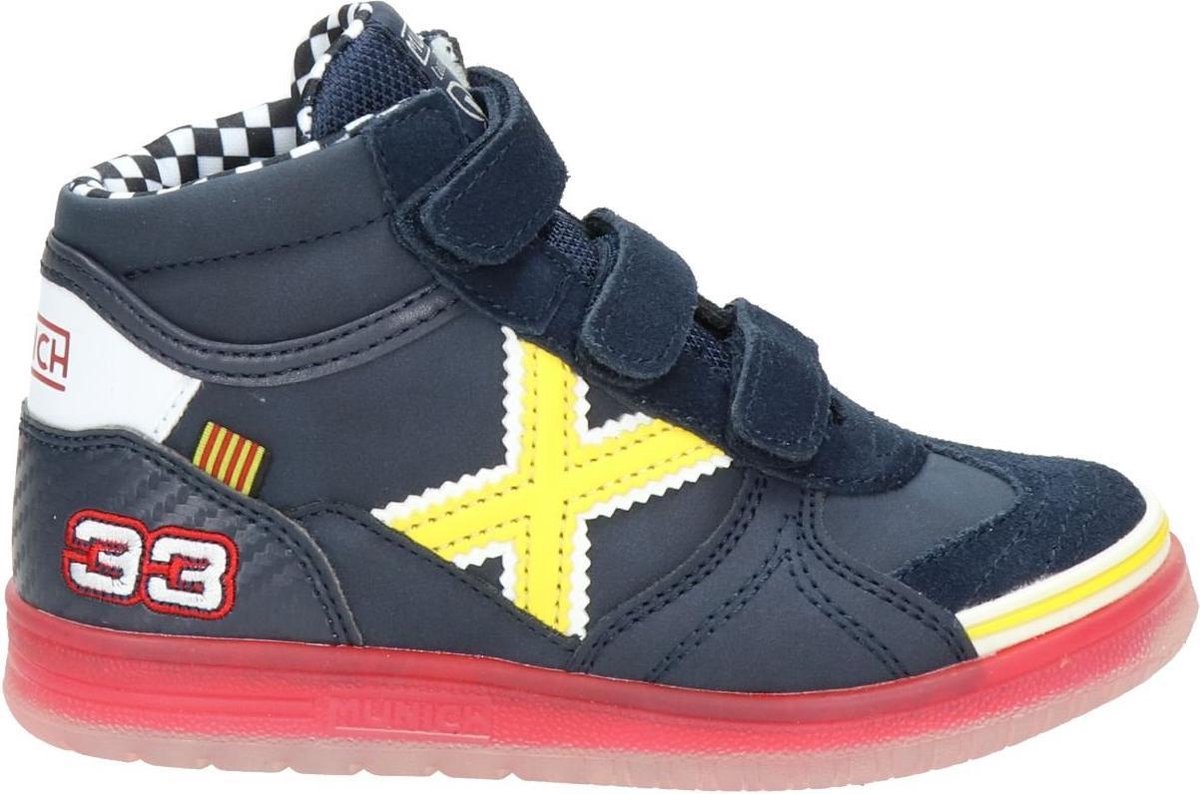 Munich Jongens Hoge sneakers G3 Boot - Blauw - Maat 36