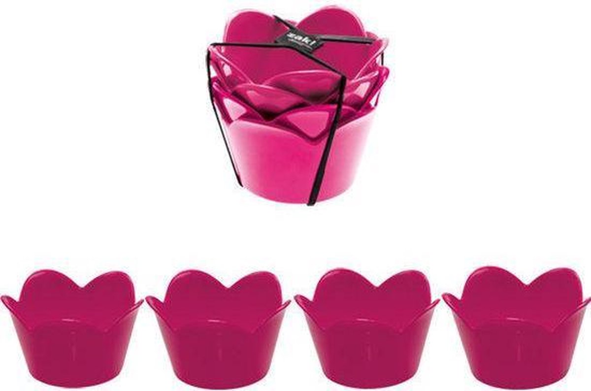 Zak!Designs Serveren Sweety Cupcake vormpjes set van 4