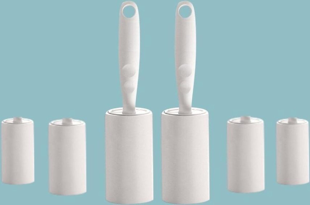 DuoPack 2x Pluizenroller incl 4 navullingen