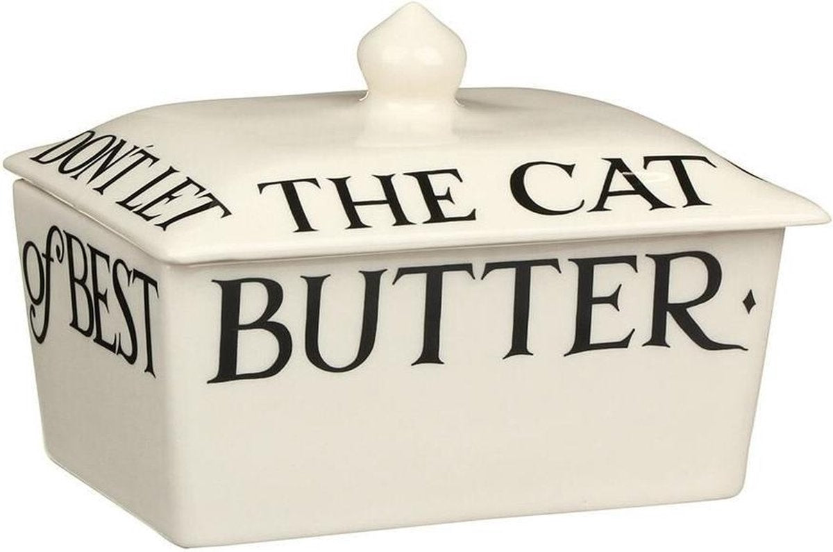Emma Bridgewater Black Toast Small Butter Dish