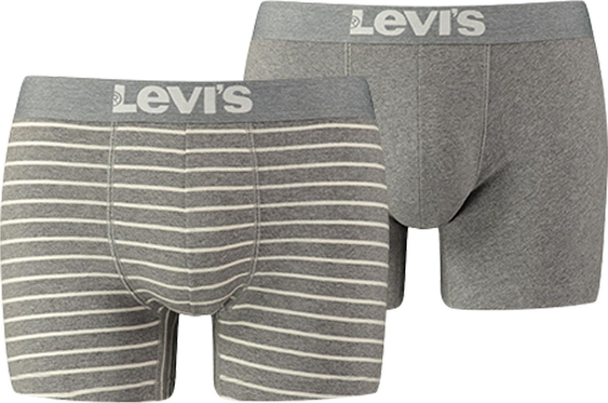 vintage stripe 2-pack grijs