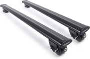 Farad Dakdragers - Mercedes M klasse 2000 t/m 2004 - Open Dakrail - 100kg Laadvermogen - Aluminium - Wingbar - Zwart