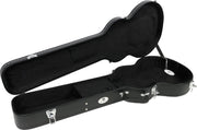 De Fazley GC 300 is een passende gitaarkoffer voor de Gibson® Les Paul® gitaren. Ook andere elektrische singlecut-gitaren zoals de Eclipse-modellen van ESP LTD kunnen in deze zwarte