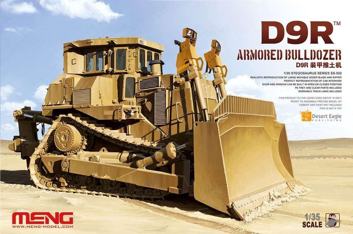 Meng - 1/35 Caterpillar D9R Planierraupe