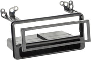1-DIN Paneel met aflegbakje Toyota Avensis/ Celica/ MR2/ RAV4/ Yaris Kleur: Zwart