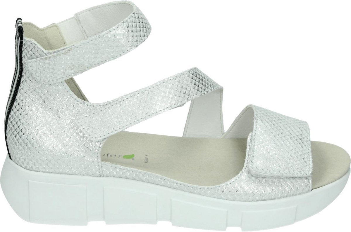 Waldlaufer 757801 H-Isa - Volwassenen Sandalen met hakDames Sandalen - Kleur: Metallics - Maat: 40.5