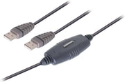 Bandridge - USB Datalink Kabel - Grijs - 2.5 meter