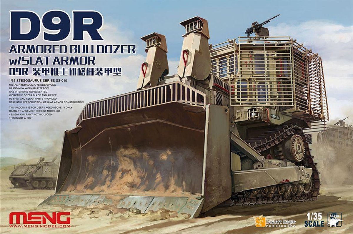 Meng - 1/35 Caterpillar D9R Planierraupe mit Panzerung