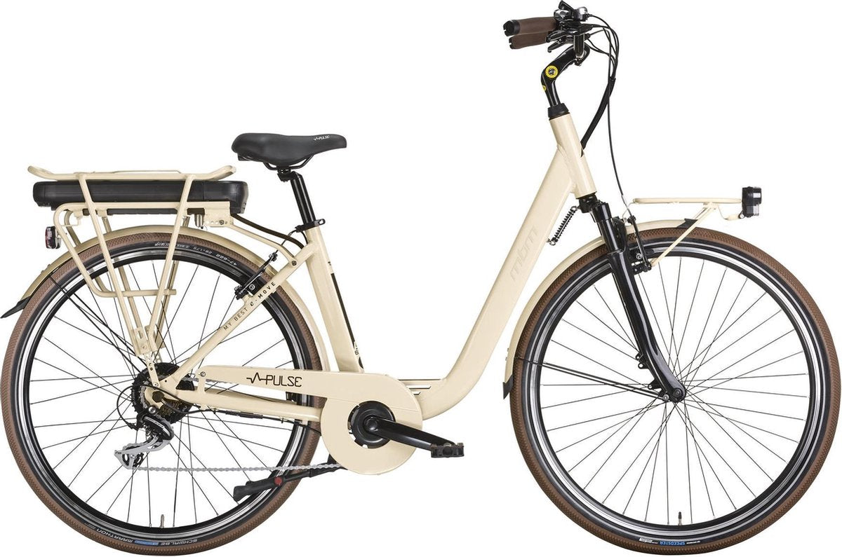 MBM Pulse  D 43 cm 7 sp mat zwart 26 wiel