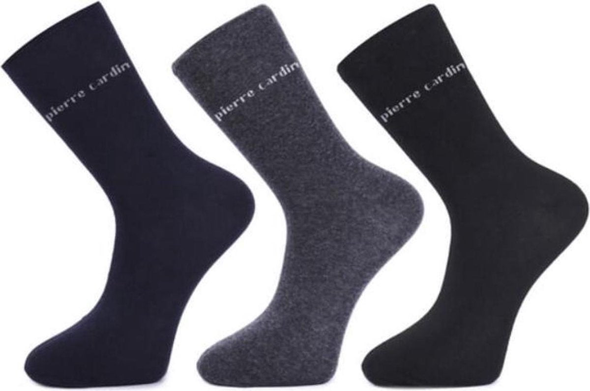 Pierre Cardin Lange Sokken Heren - 12 paar - Mix - 39-42 - Business Sokken - Hoge Sokken