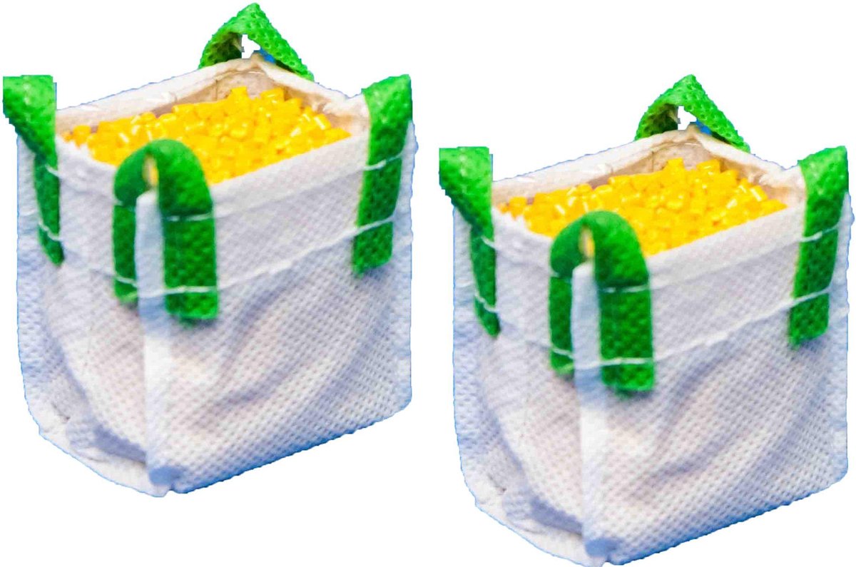 Kids Globe Bag silo vulling 2 stuks - Speelfiguur: schaal 1:32