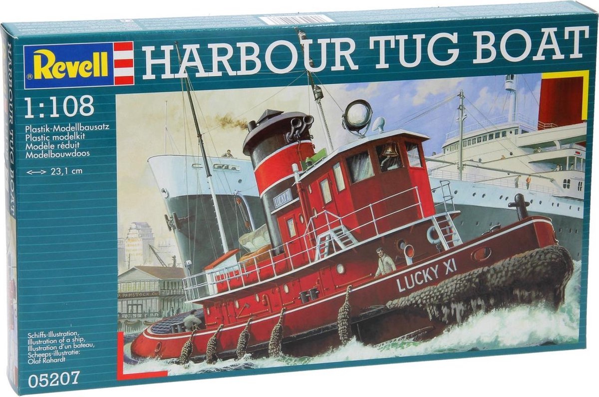 Revell Harbour Tug Boat - 05207 - Modelbouw