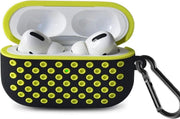 YPCd® Airpods Pro Case - Zwart / Groen - Siliconen