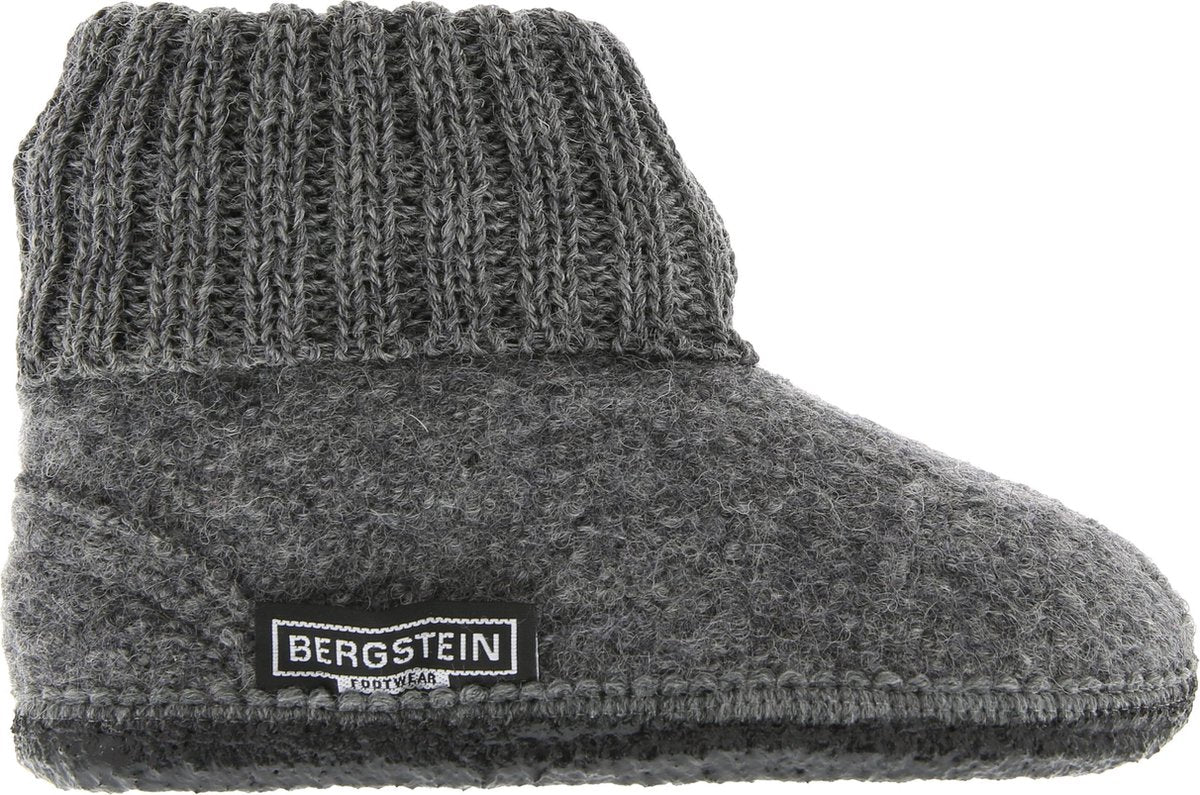 Bergstein Cozy Sloffen - Grijs - Maat 20
