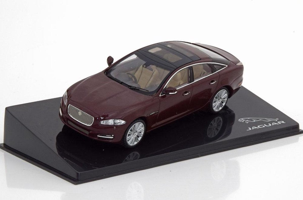 Jaguar XJ maroon metallic 1:43