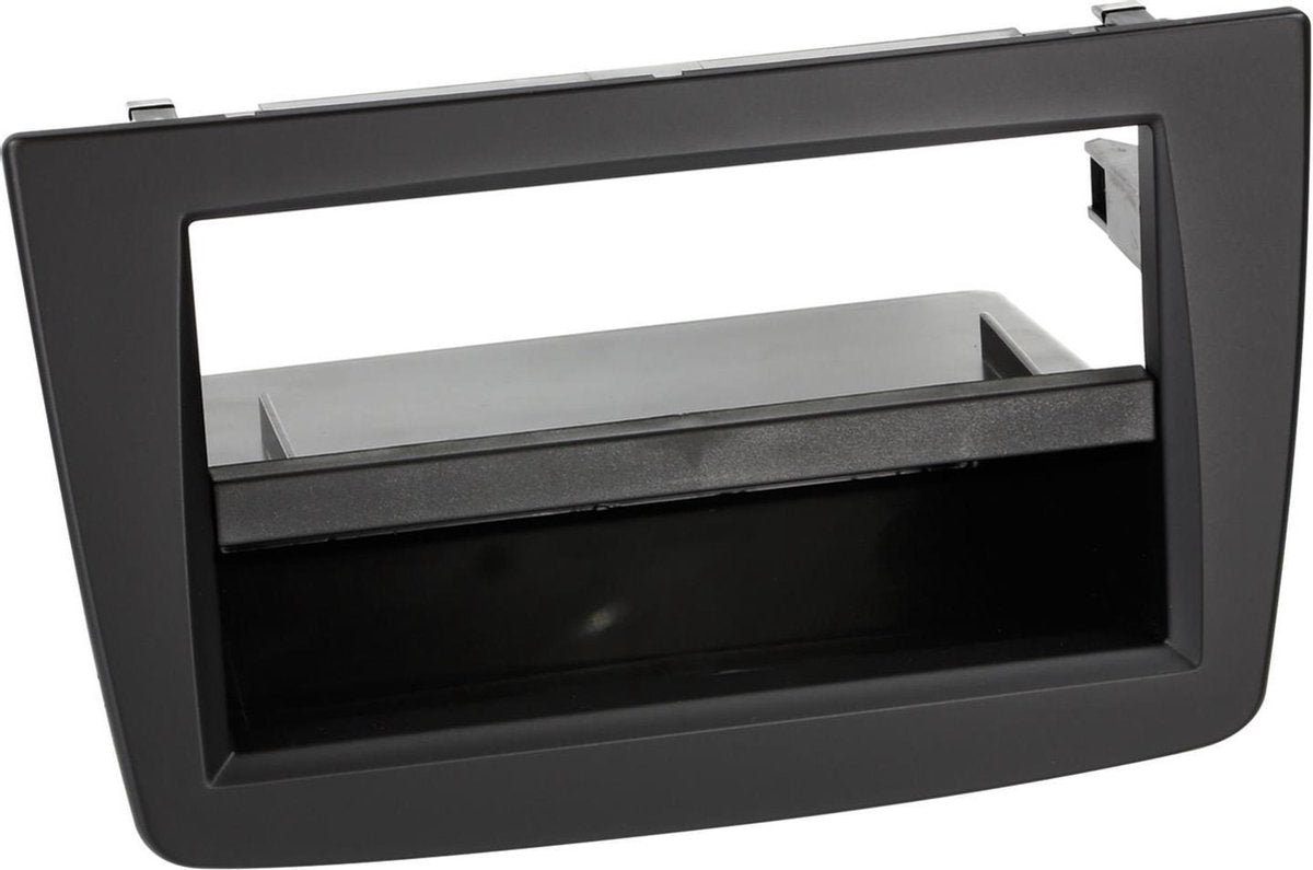 2-DIN Paneel Alfa Romeo MiTo  (955 facelift) Kleur: Zwart