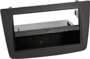 2-DIN Paneel Alfa Romeo MiTo  (955 facelift) Kleur: Zwart