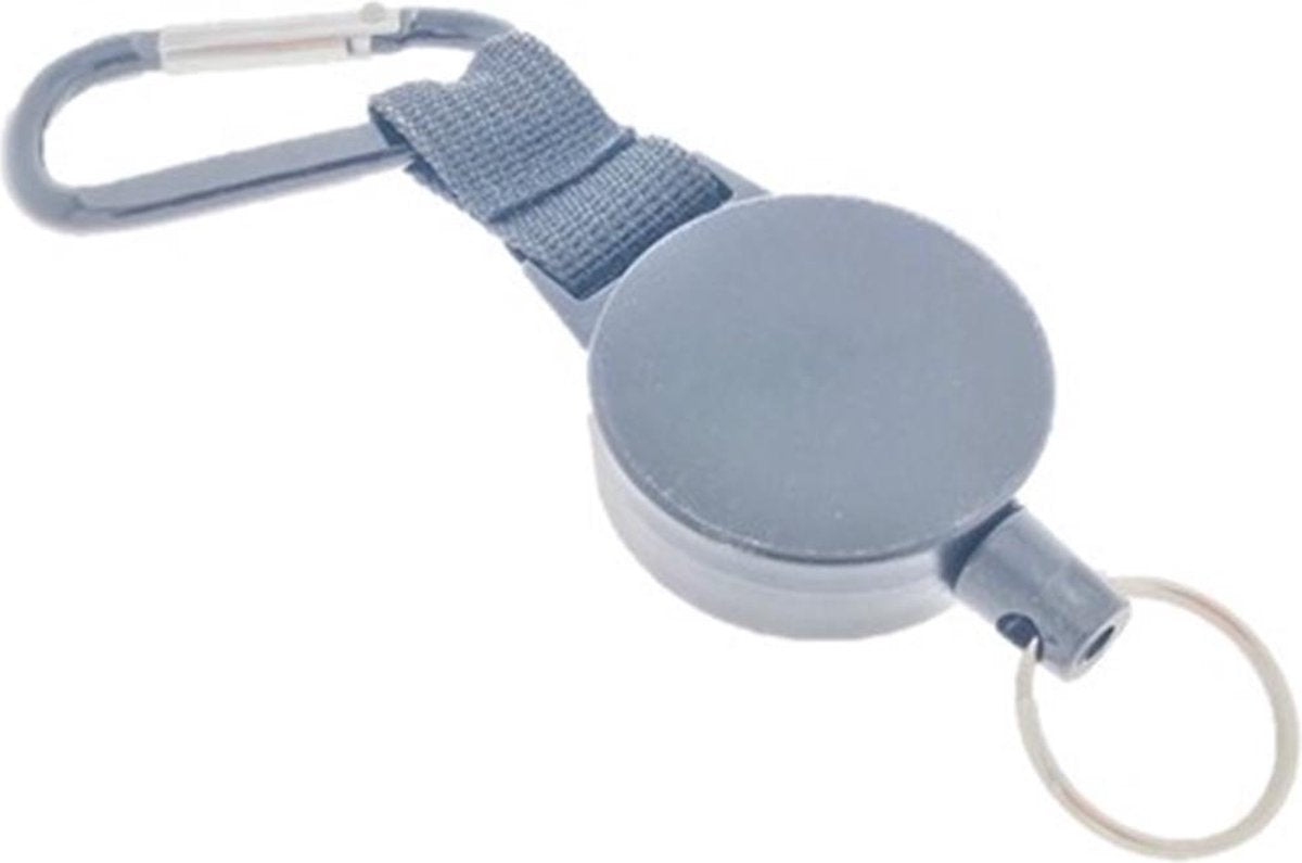Benson Sleutelhanger/ Rollerclip met Karabijnhaak