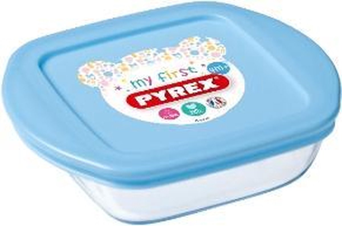 My First Pyrex Voedselcontainer - Borosilicaatglas - 350 ml - Transparant