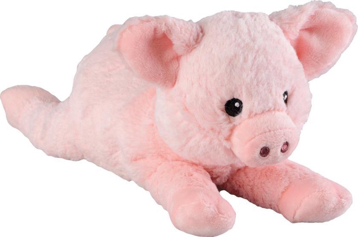 Warmies magnetronknuffel mini varken  25 cm