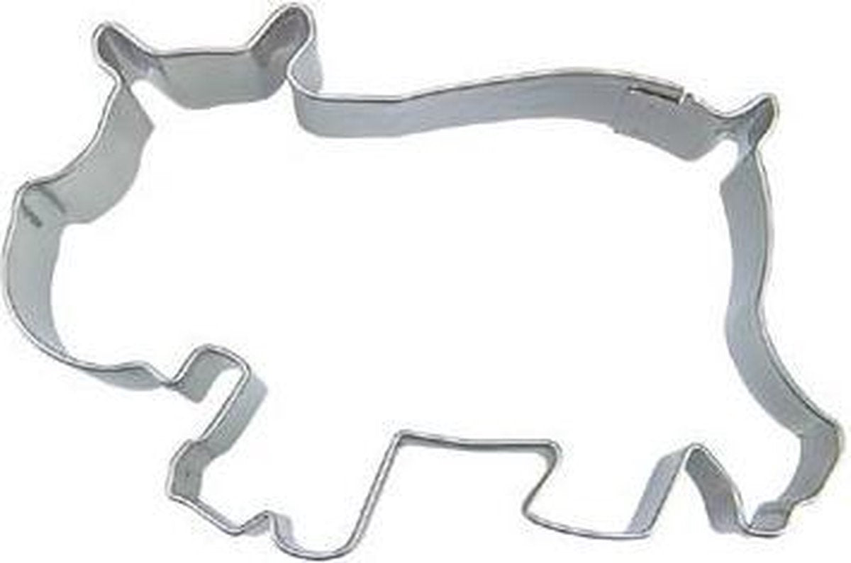 Uitsteker RVS - nijlpaard - 7.5cm - St�dter