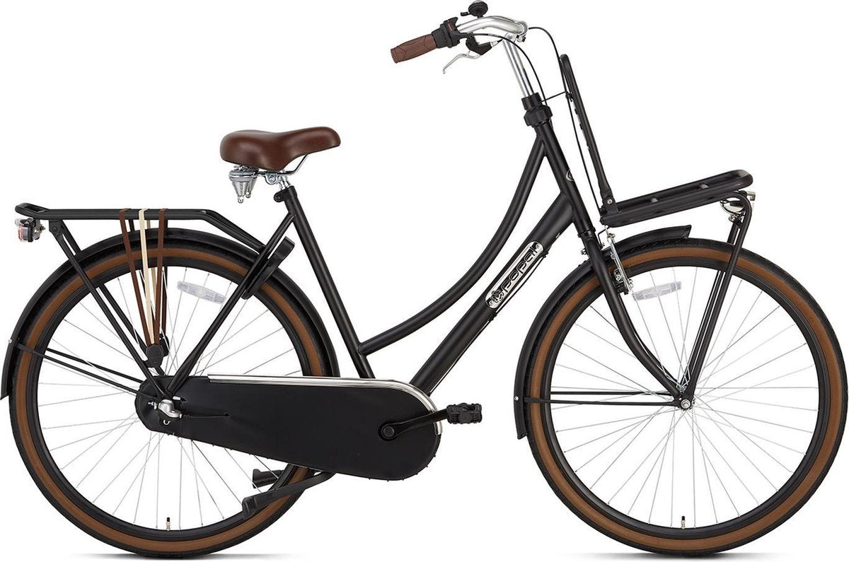 Popal Daily Dutch Basic+ Damesfiets - Transportfiets - 50 cm - Zwart