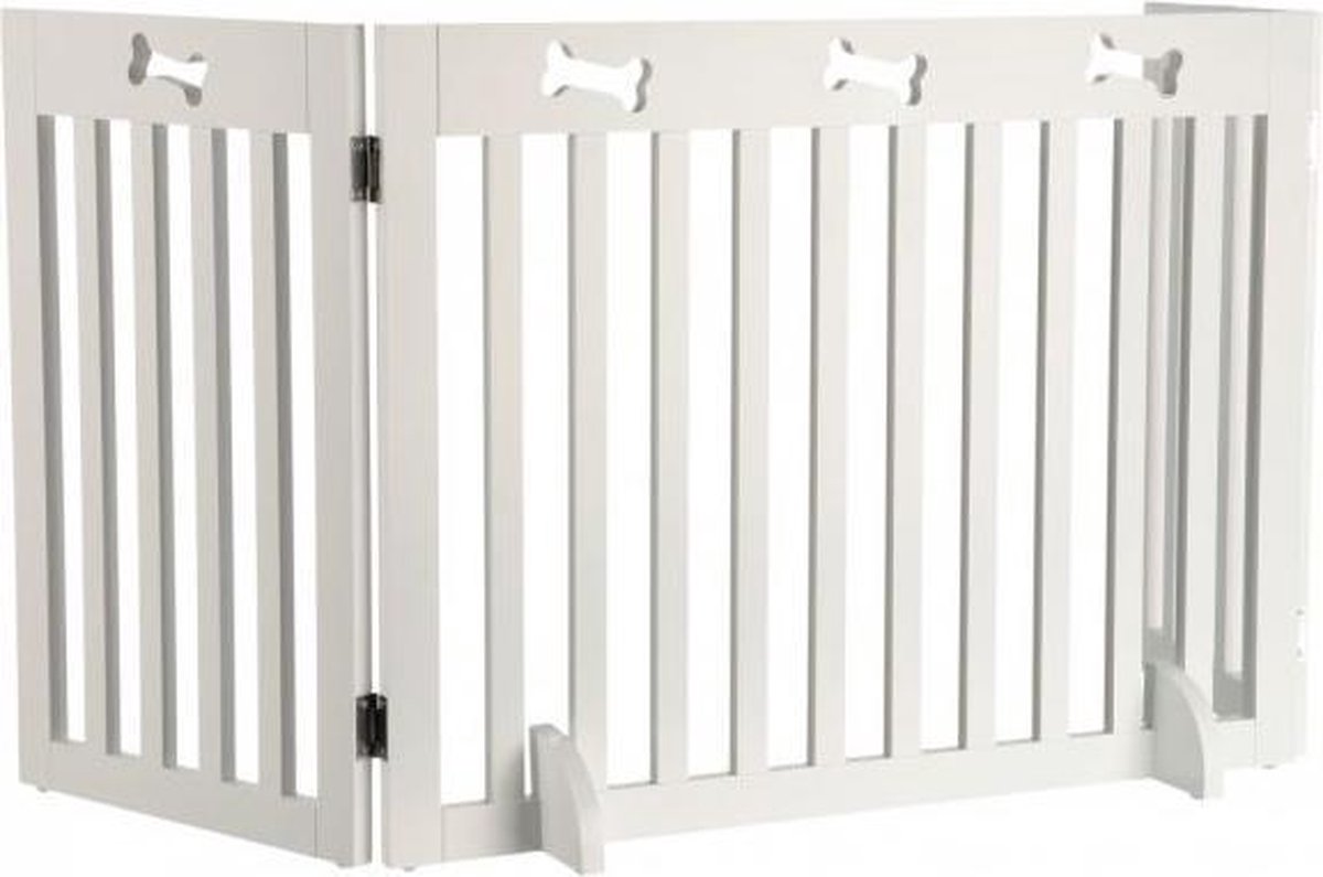 Trixie Dog Barrier - Hondenhek - Wit -124 x 61 cm