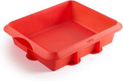Lekue bakvorm 24x20cm rood