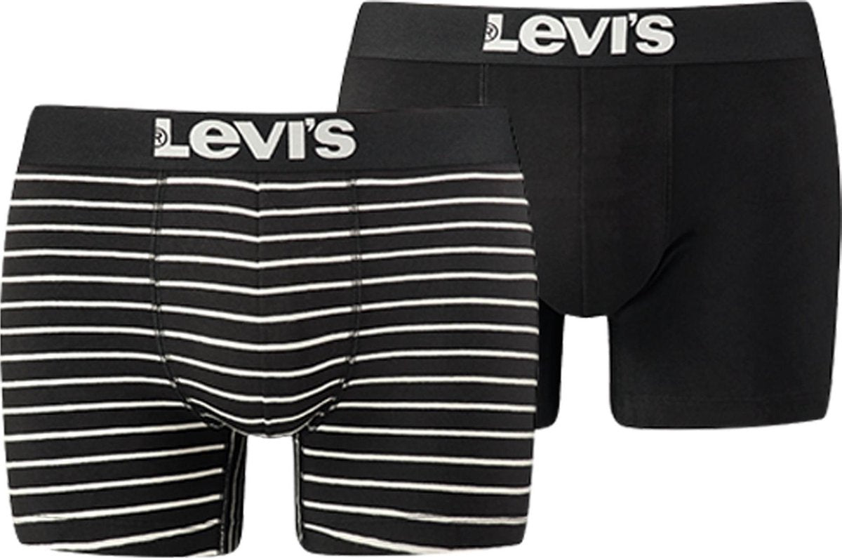 vintage stripe 2-pack zwart
