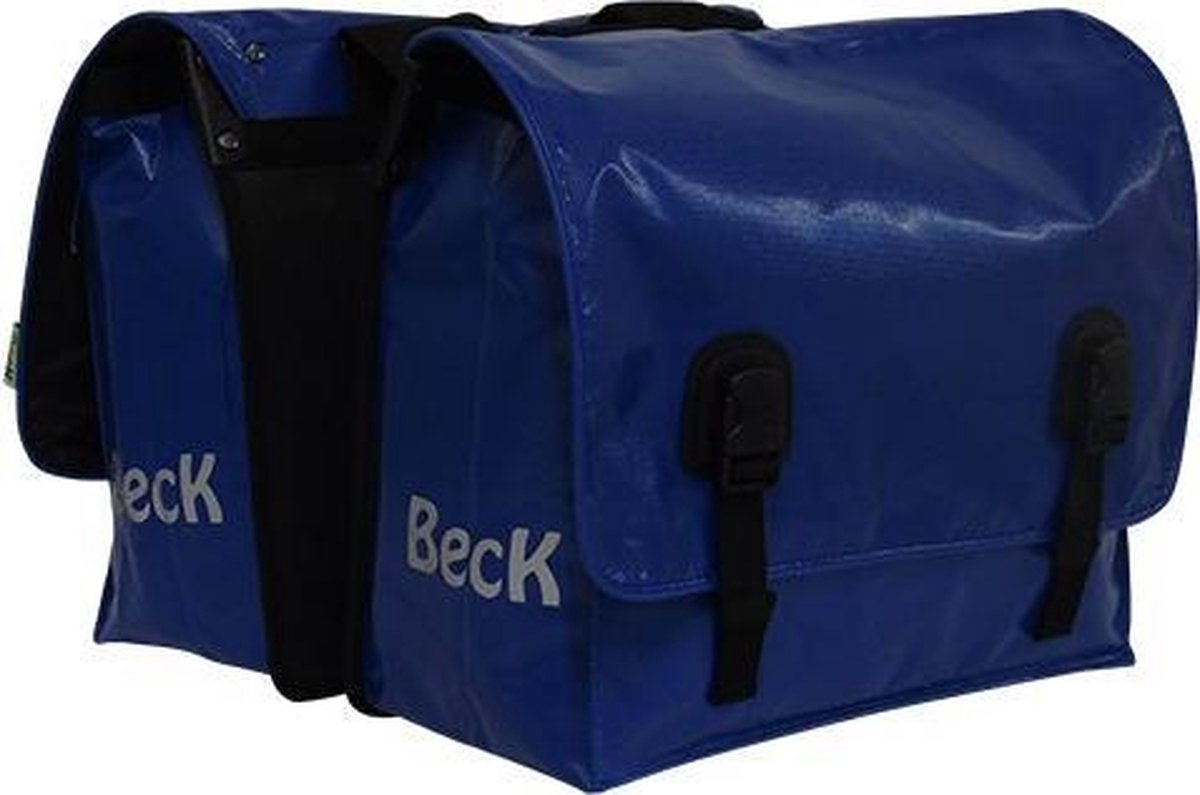 Beck Shopper Enkele Fietstas 18L - Blauw