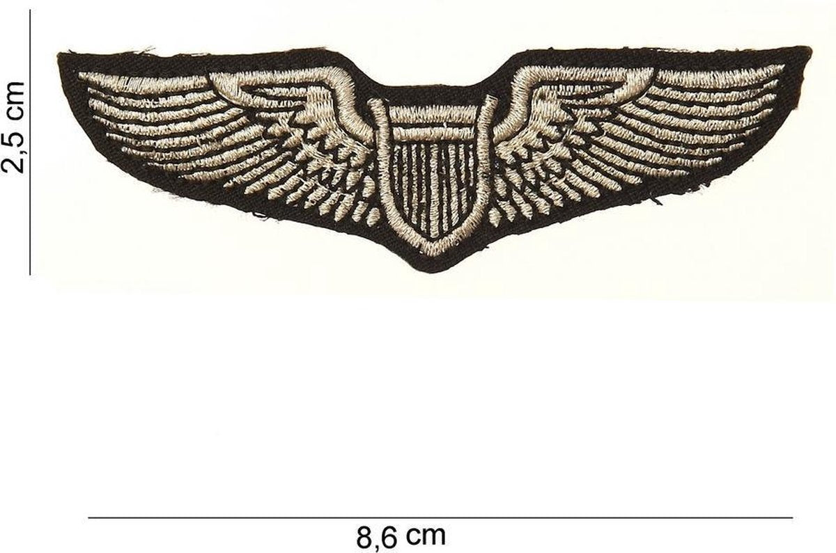 Embleem stof US Pilot Wing