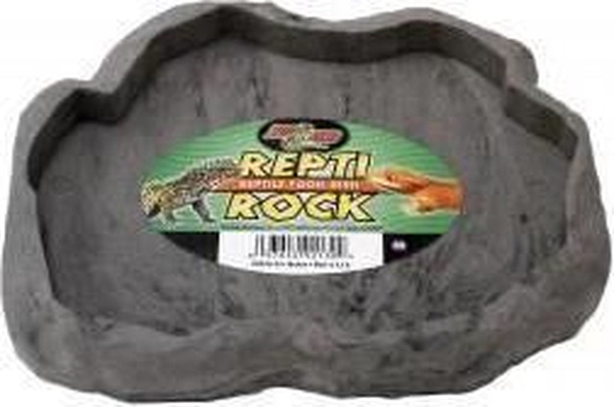 ZOOMED Repti Rock Food Dish - M - Voor reptielen en amfibieën