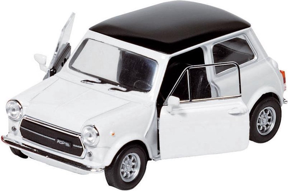 Goki Metalen mini-cooper 1300: wit