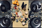 Homecookingchef - Kersttafelpakket De Trendy Kersttafel - 6 personen - gedekte tafel - incl. bestek