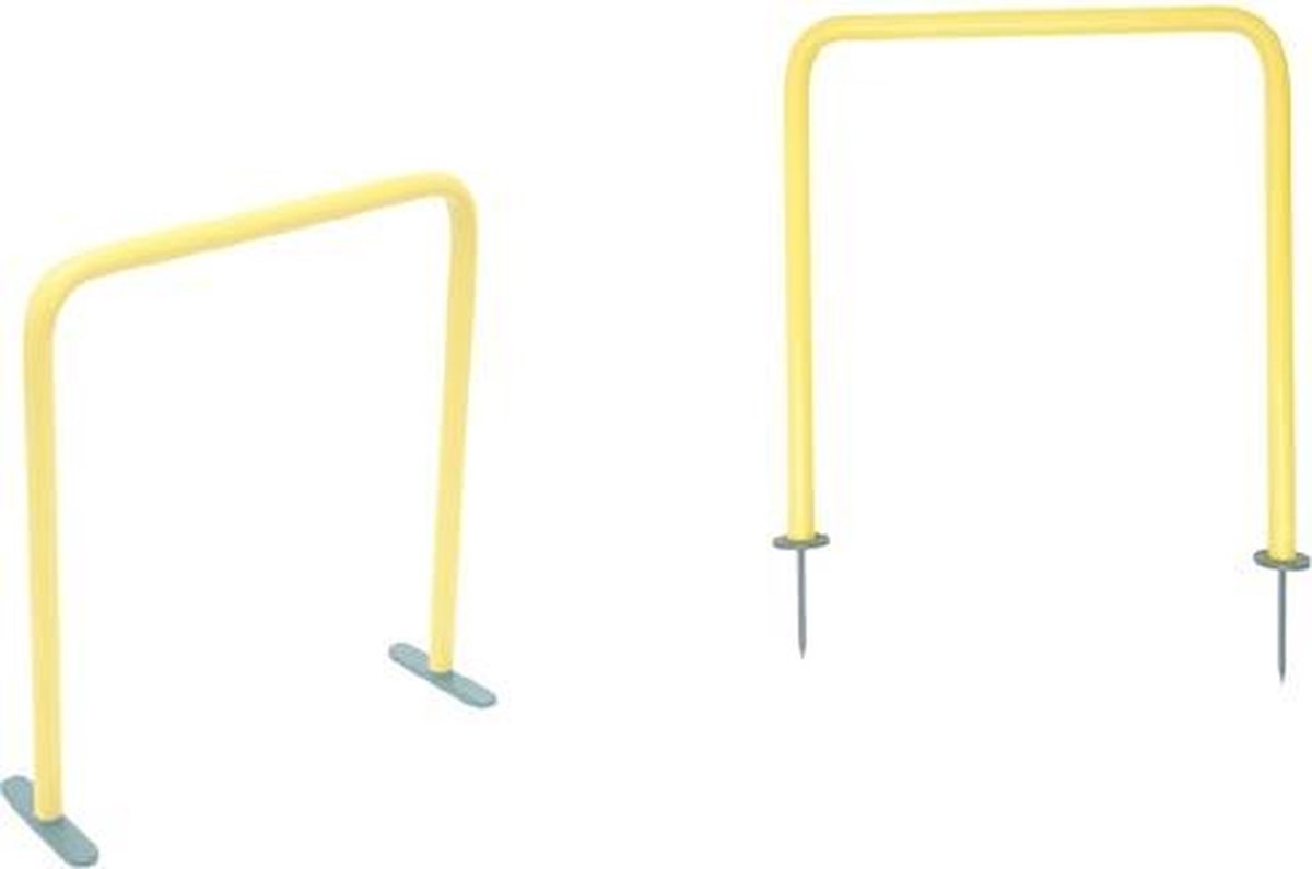 Trainingsboog Indoor en Outdoor - Voetbaltrainer - Geel