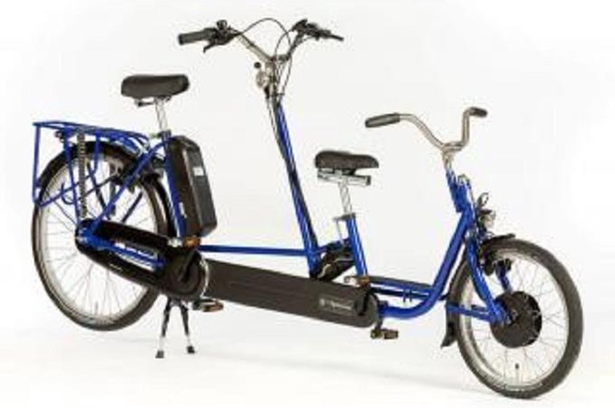 TANDEM NINDO-E  ELEKTRISCHE TANDEM 7 SPEED MATT BLUE