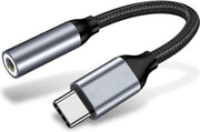 verloop stekker USB-C naar mini jack - met DAC