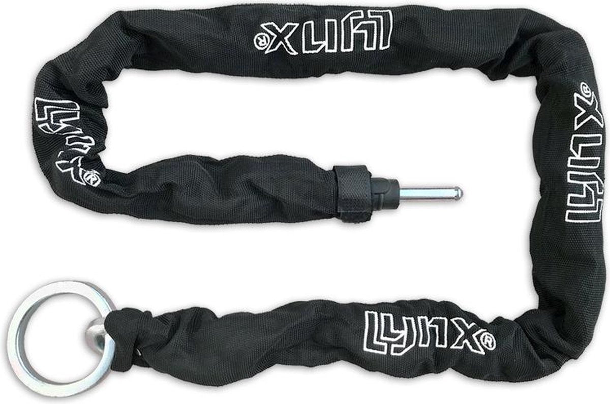 Lynx Insteekketting Lazo 120 Cm Staal Zwart