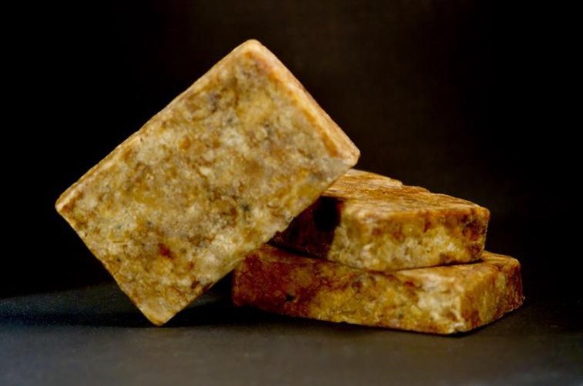 10x African Black Soap - Afrikaanse Zwarte Zeep - 10x100 gram - 100% Natuurlijke Zepen uit Afrika